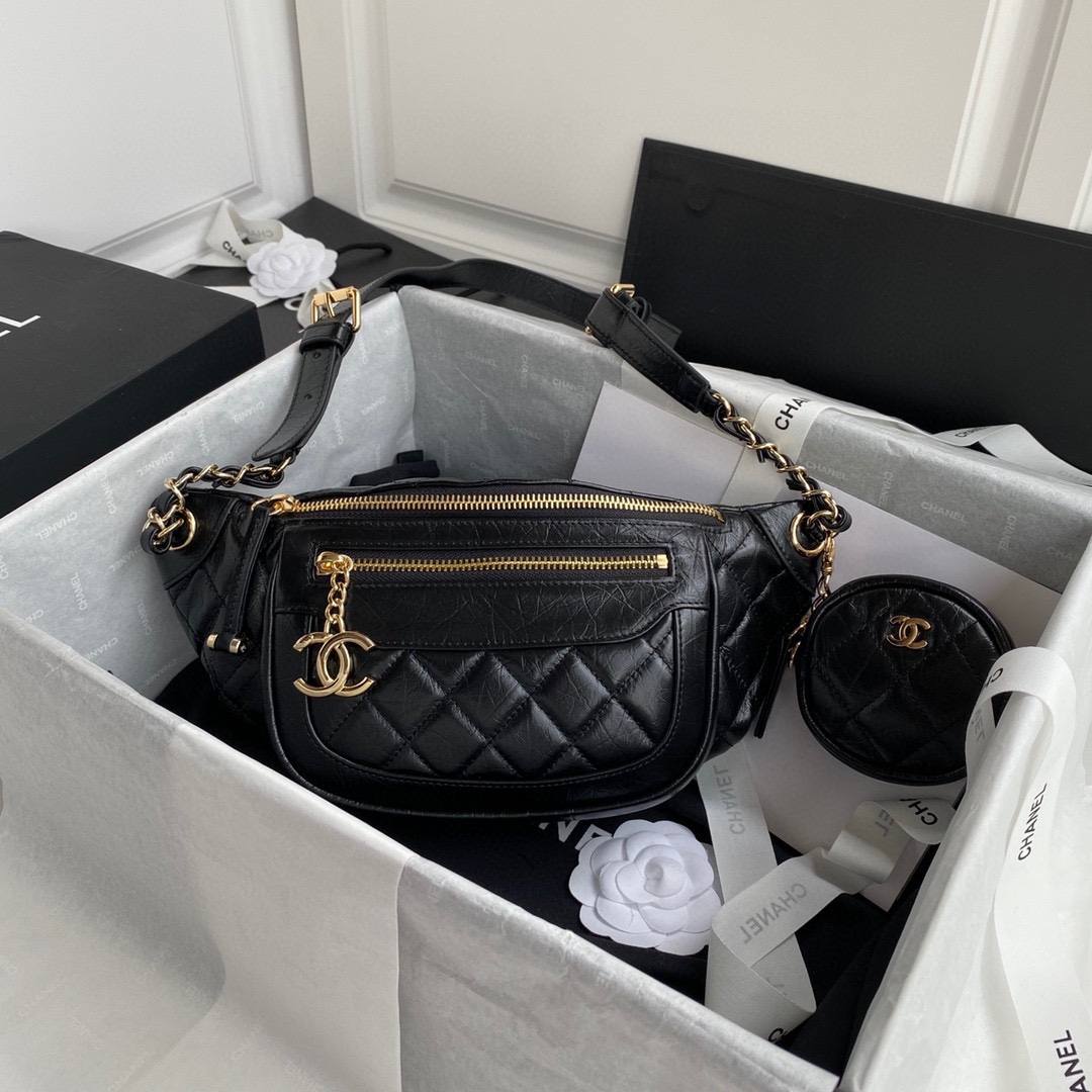 Exploring Ellebag’s Top-Grade Replica of the Chanel AS1077 Waist Bag: A 34cm x 15cm x 6cm Masterpiece(2025 Mar Updated)-Best Quality Fake Louis Vuitton Bag Online Store, Replica designer bag ru