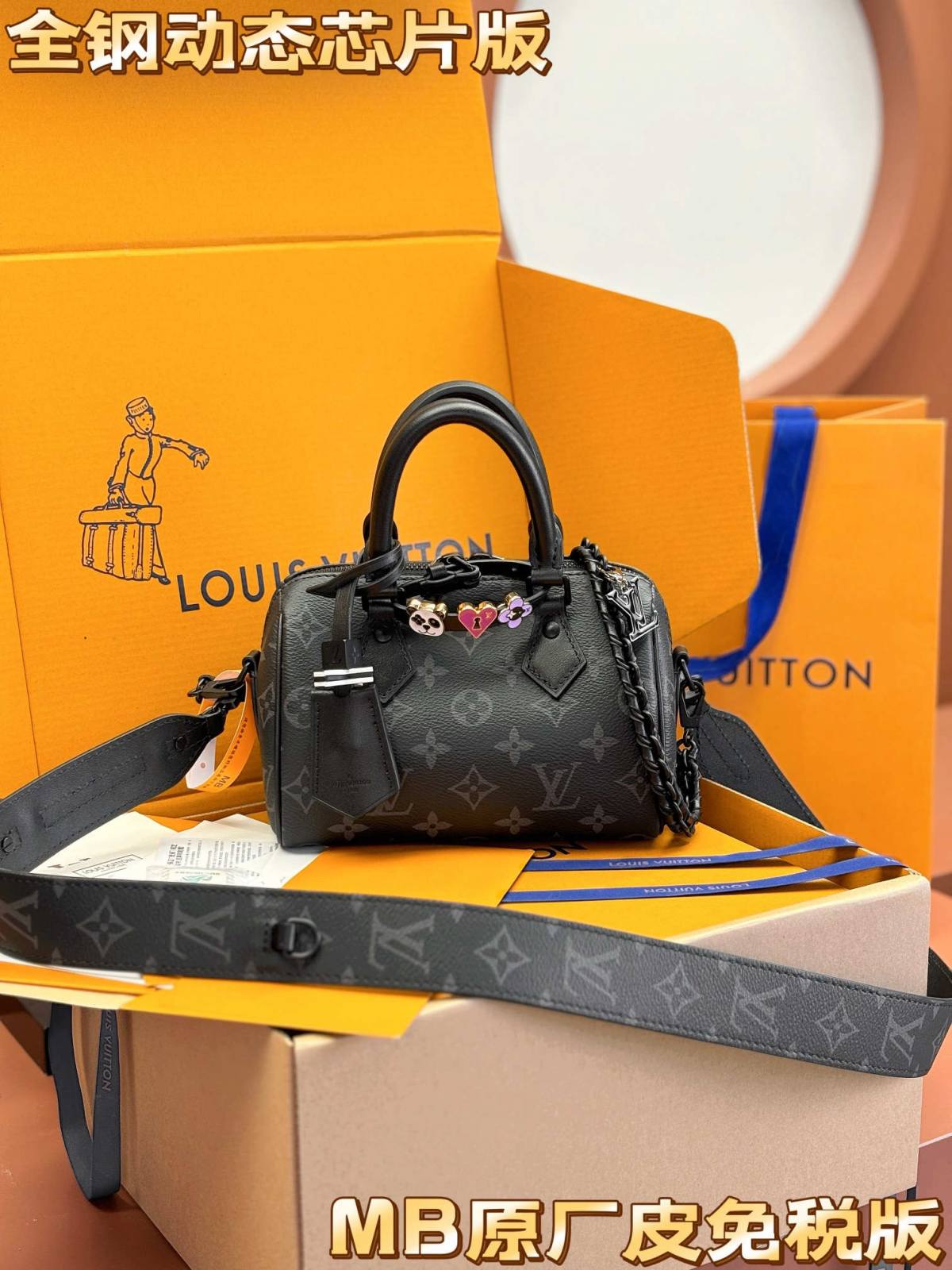 “Ellebag’s 1:1 Replica of Louis Vuitton Speedy Bandoulière 18 M24606: A Masterclass in Craftsmanship”(2025 Mar Updated)-Loja online de bolsa Louis Vuitton falsa de melhor qualidade, bolsa de designer de réplica ru