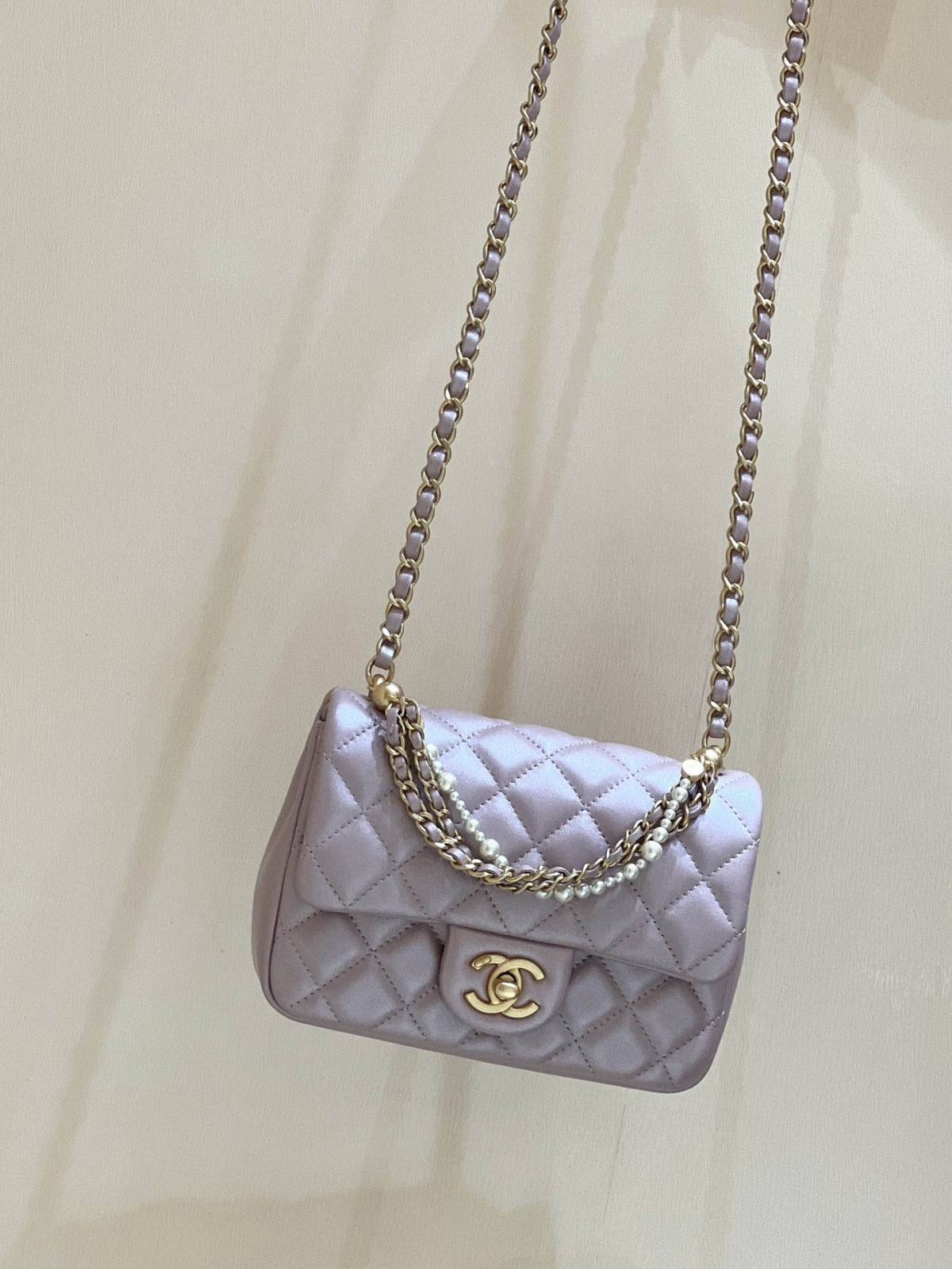 Exploring Ellebag’s Top-Grade Replica of the Chanel Mini Flap Bag with Pearl Chain: A 17cm Shiny Pink Lambskin Delight(2025 Mar Updated)-ຄຸນະພາບທີ່ດີທີ່ສຸດ Fake Louis Vuitton Bag Online Store, Replica designer bag ru