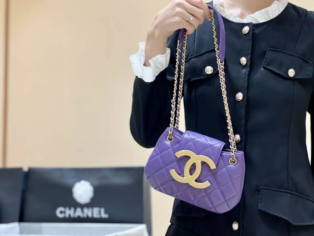 Exploring the Craftsmanship of Ellebag’s Top-Grade Replica: AS4609 Handbag in Purple Lambskin with Gold Hardware(2025 Mar Updated)-Dyqani në internet i çantave të rreme Louis Vuitton me cilësi më të mirë, çanta modeli kopje ru