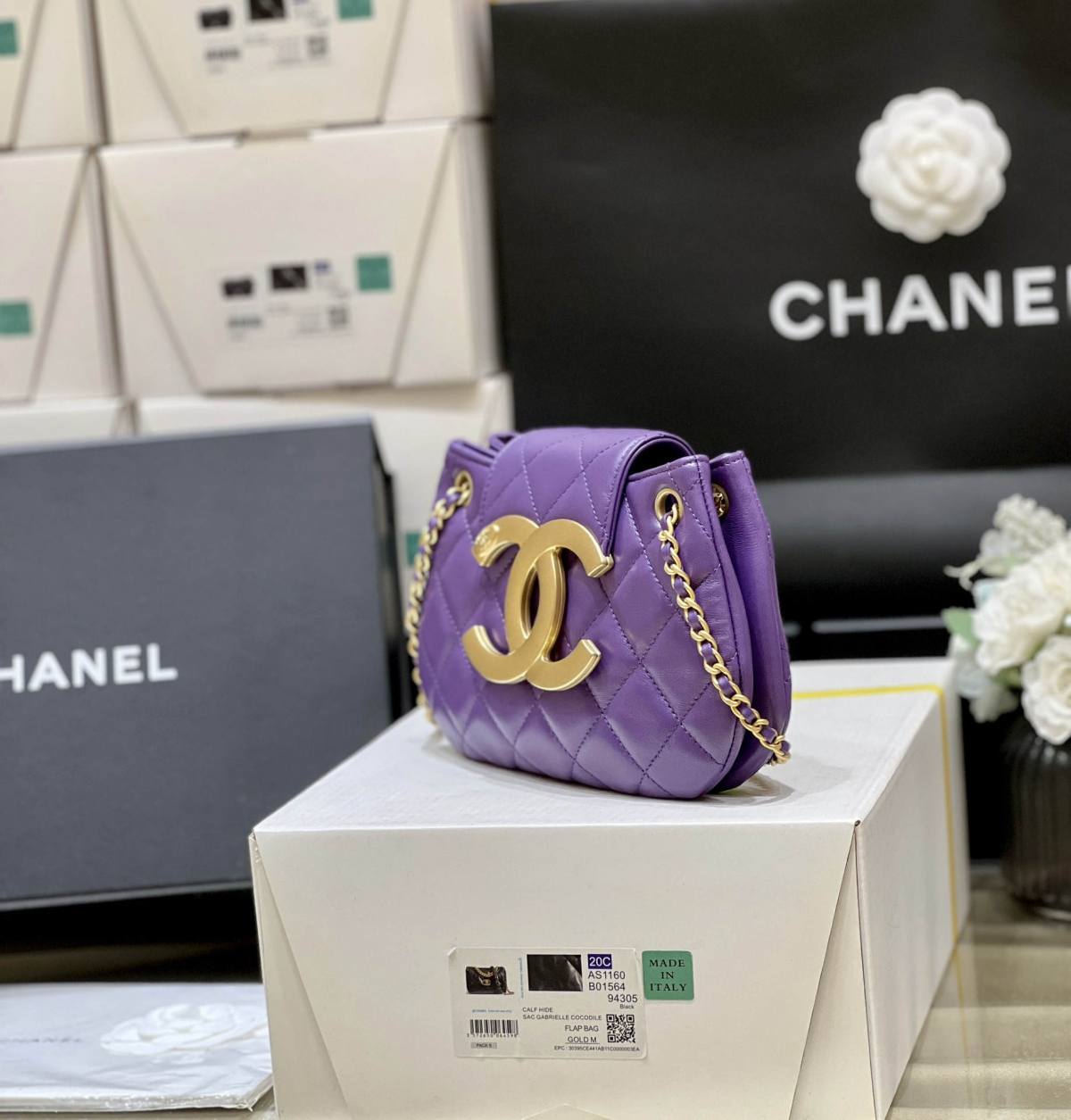 Exploring the Craftsmanship of Ellebag’s Top-Grade Replica: AS4609 Handbag in Purple Lambskin with Gold Hardware(2025 Mar Updated)-بهترين معيار جي جعلي لوئس ويٽون بيگ آن لائين اسٽور، ريپليڪا ڊيزائنر بيگ ru