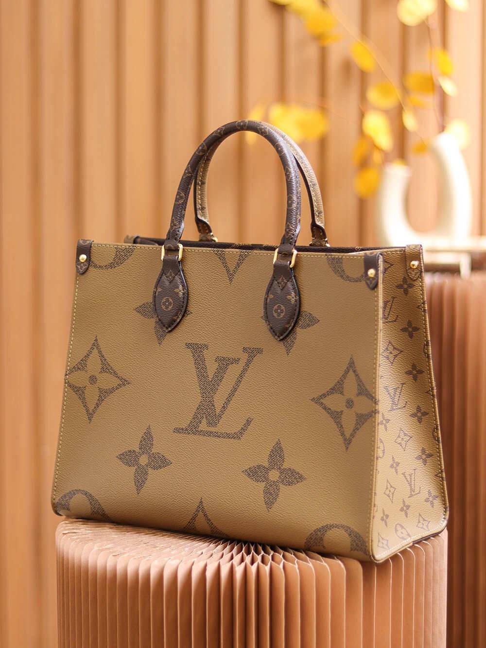 Ellebag’s 1:1 Replica of the Louis Vuitton OnTheGo Tote M44576: Precision and Craftsmanship in Every Detail （M44576 M45321 M45039 M45320）(2025 Mar Updated)-Labing Maayo nga Kalidad nga Peke nga Louis Vuitton Bag Online Store, Replica designer bag ru