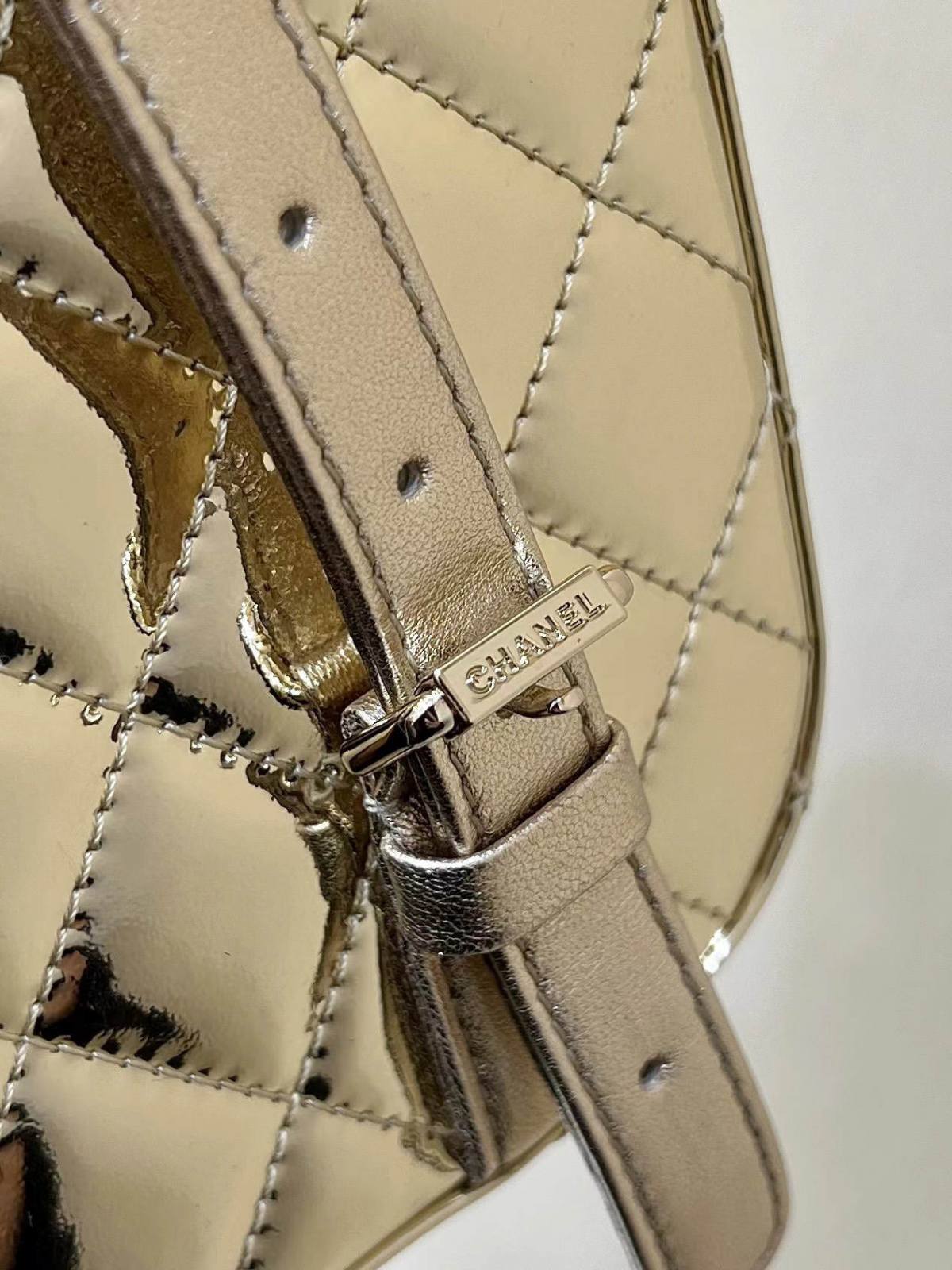 Exploring the Craftsmanship of Ellebag’s Top-Grade Replica: Backpack & Star Coin Purse in Champagne Lambskin with Gold Hardware(2025 Mar Updated)-Best Quality Replica designer Bag factory in China