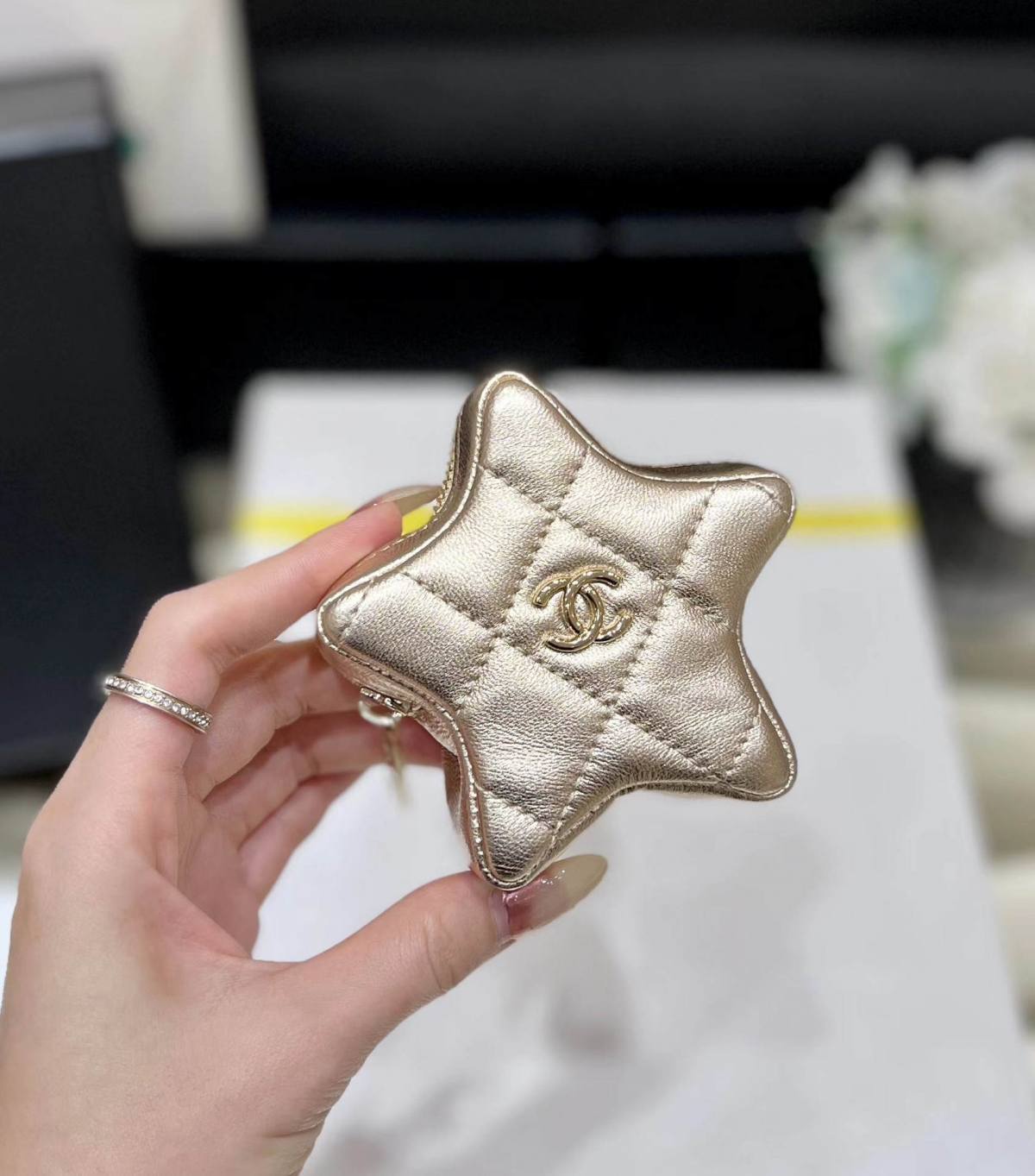 Exploring the Craftsmanship of Ellebag’s Top-Grade Replica: Backpack & Star Coin Purse in Champagne Lambskin with Gold Hardware(2025 Mar Updated)-Best Quality Replica designer Bag factory in China