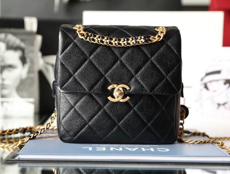 Ellebag’s 1:1 Replica of the Chanel 22P Spring/Summer Vintage Backpack: Mastering Retro Elegance with Craftsmanship(2025 May Updated)-Bästa kvalitet Fake Louis Vuitton Bag Online Store, Replica designer bag ru