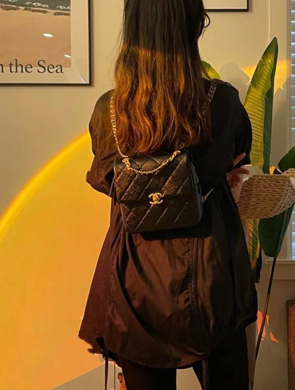 Ellebag’s 1:1 Replica of the Chanel 22P Spring/Summer Vintage Backpack: Mastering Retro Elegance with Craftsmanship(2025 May Updated)-Bästa kvalitet Fake Louis Vuitton Bag Online Store, Replica designer bag ru
