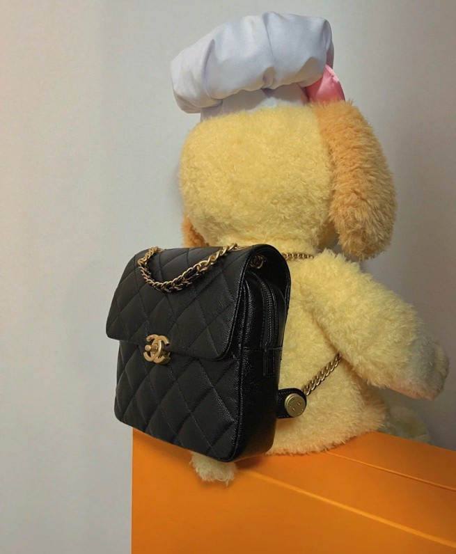 Ellebag’s 1:1 Replica of the Chanel 22P Spring/Summer Vintage Backpack: Mastering Retro Elegance with Craftsmanship(2025 May Updated)-Bästa kvalitet Fake Louis Vuitton Bag Online Store, Replica designer bag ru