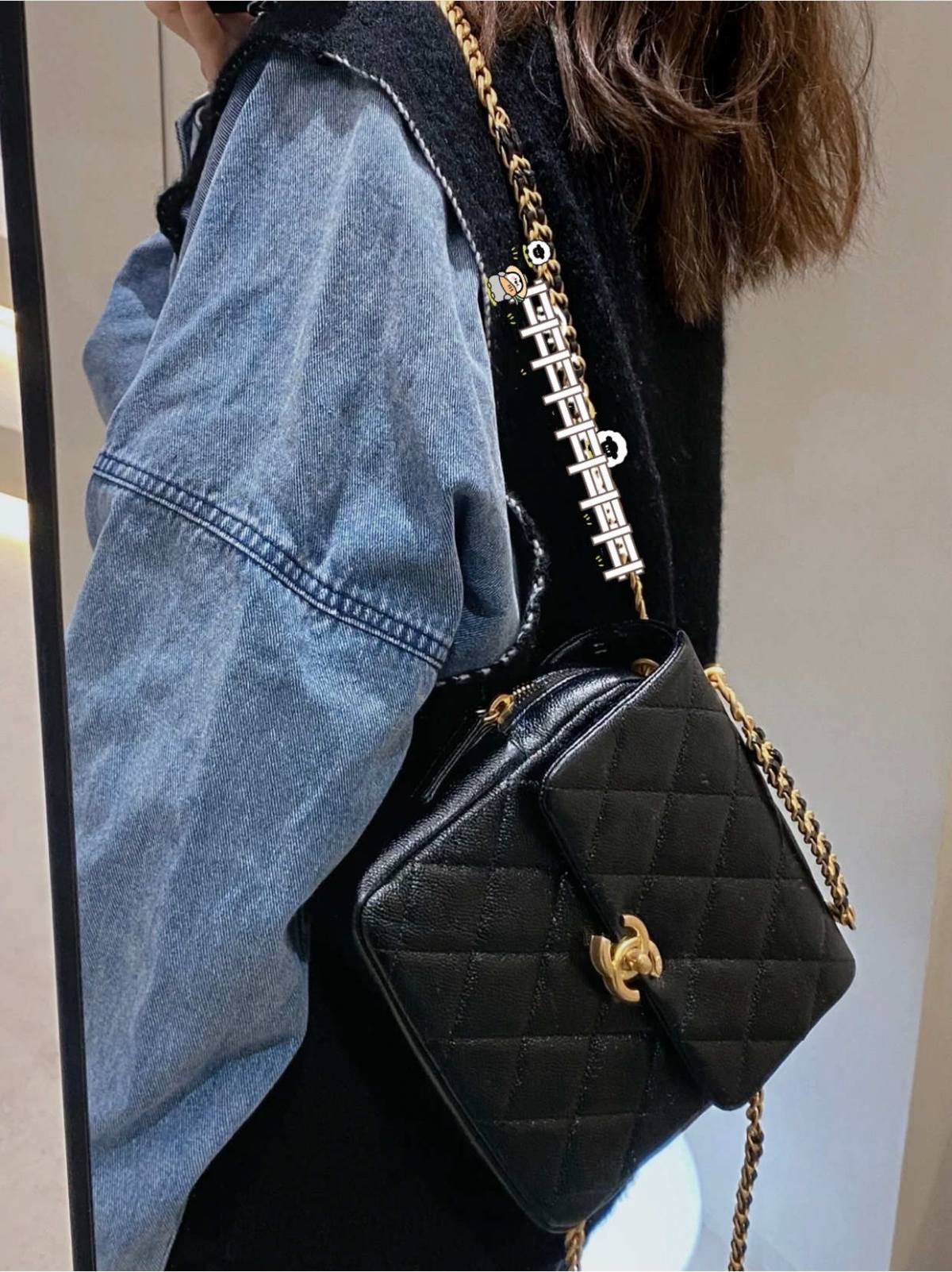 Ellebag’s 1:1 Replica of the Chanel 22P Spring/Summer Vintage Backpack: Mastering Retro Elegance with Craftsmanship(2025 May Updated)-Bästa kvalitet Fake Louis Vuitton Bag Online Store, Replica designer bag ru