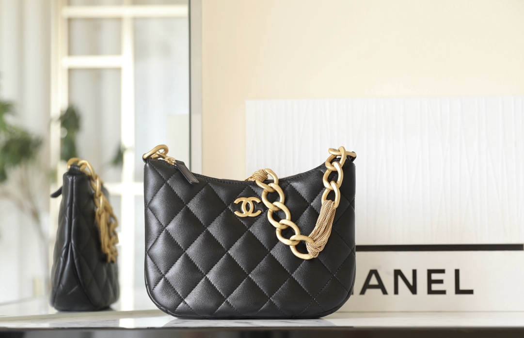 Ellebag’s 1:1 Replica of the Chanel 23A Hobo Bag: A Timeless Fusion of Retro Elegance and Modern Craftsmanship(2025 May Updated)-Paras laatu väärennetty Louis Vuitton laukku verkkokauppa, replika suunnittelija laukku ru