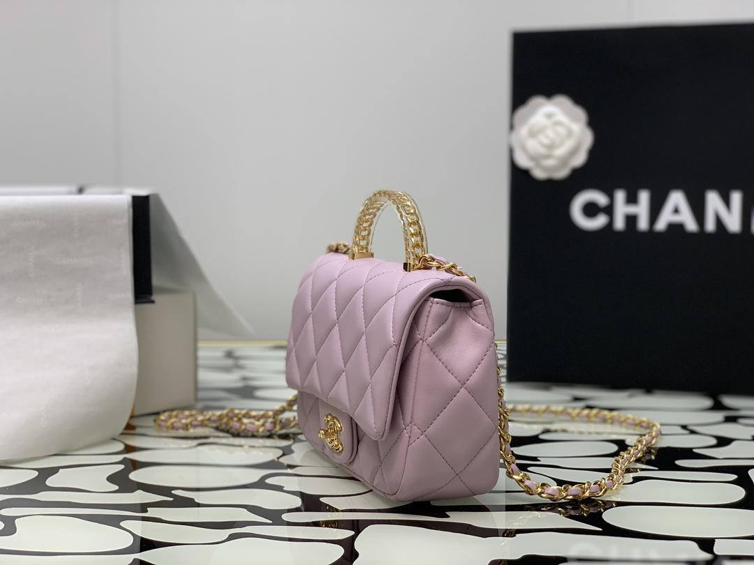 Ellebag’s 1:1 Replica of the Chanel 24S Transparent Handle Bags: A Fusion of Luxury and Innovation(2025 June Updated)-Best Quality Fake Louis Vuitton Bag Online Store, Replica designer bag ru