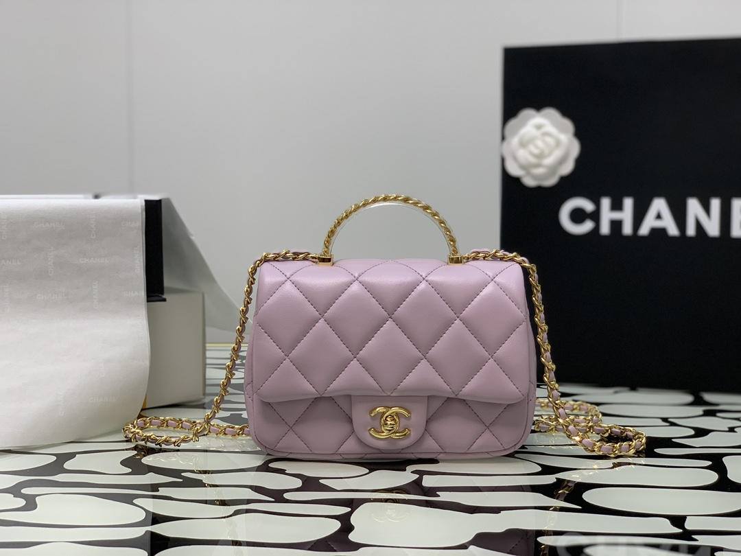 Ellebag’s 1:1 Replica of the Chanel 24S Transparent Handle Bags: A Fusion of Luxury and Innovation(2025 June Updated)-Best Quality Fake Louis Vuitton Bag Online Store, Replica designer bag ru