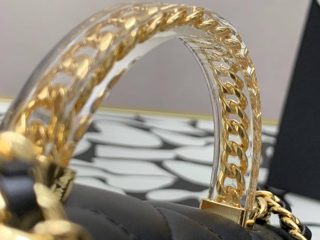 Ellebag’s 1:1 Replica of the Chanel 24S Transparent Handle Bags: A Fusion of Luxury and Innovation(2025 June Updated)-Best Quality Fake Louis Vuitton Bag Online Store, Replica designer bag ru