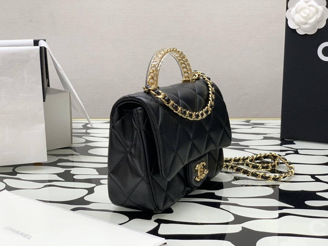 Ellebag’s 1:1 Replica of the Chanel 24S Transparent Handle Bags: A Fusion of Luxury and Innovation(2025 June Updated)-Best Quality Fake Louis Vuitton Bag Online Store, Replica designer bag ru