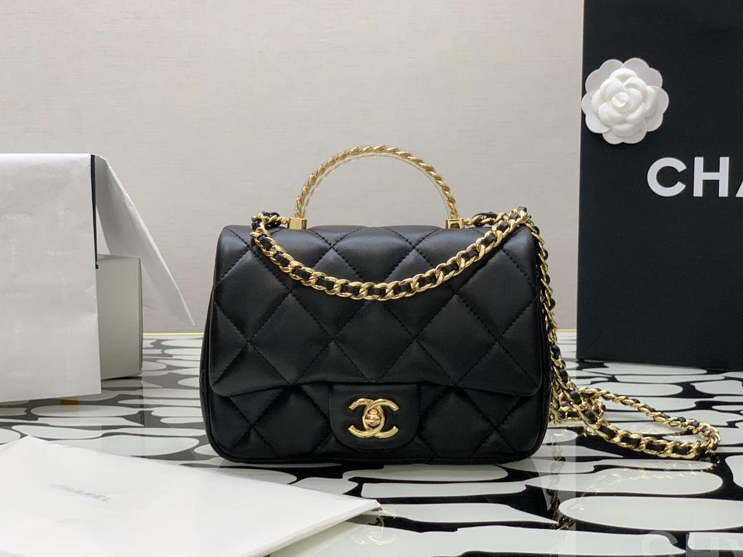 Ellebag’s 1:1 Replica of the Chanel 24S Transparent Handle Bags: A Fusion of Luxury and Innovation(2025 June Updated)-Best Quality Fake Louis Vuitton Bag Online Store, Replica designer bag ru