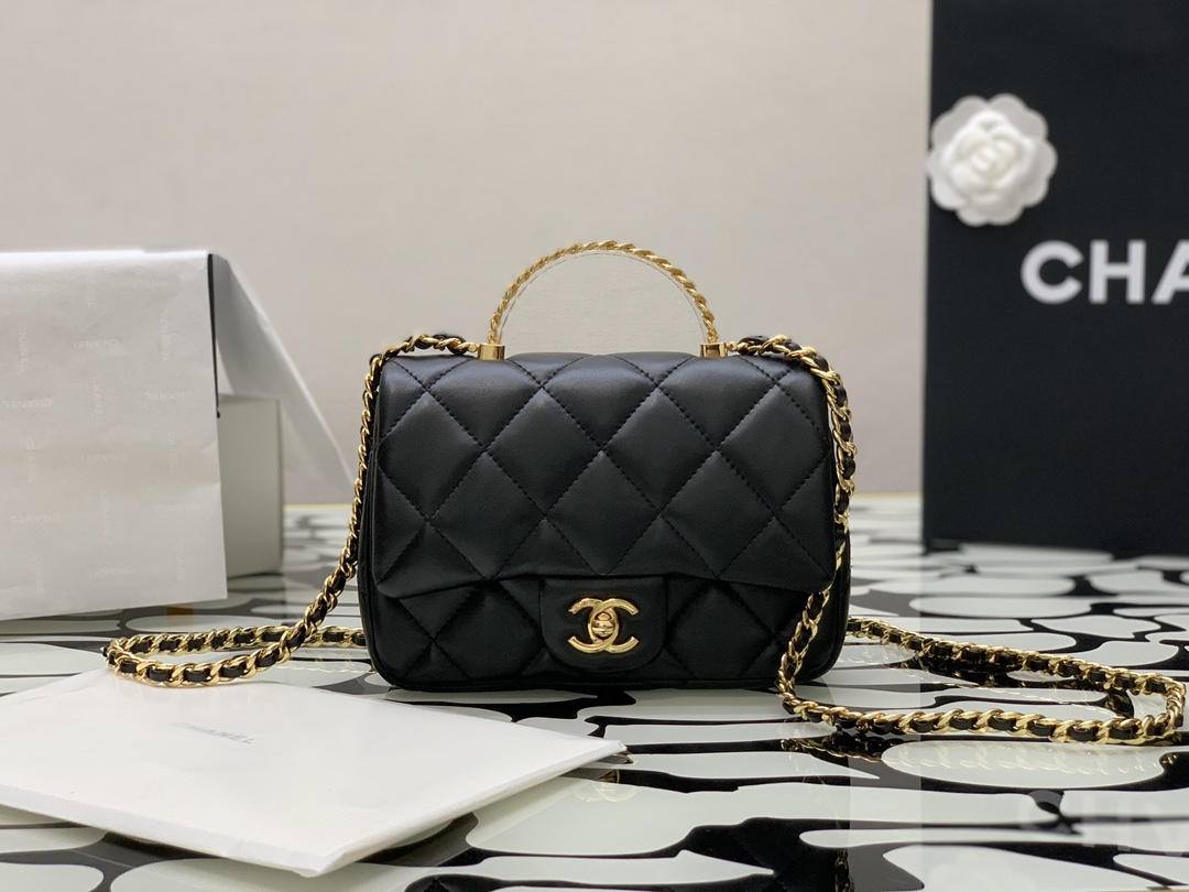 Ellebag’s 1:1 Replica of the Chanel 24S Transparent Handle Bags: A Fusion of Luxury and Innovation(2025 June Updated)-Best Quality Fake Louis Vuitton Bag Online Store, Replica designer bag ru