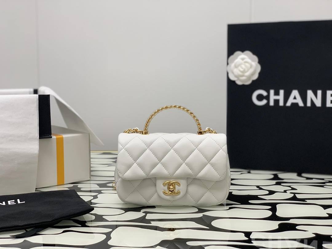 Ellebag’s 1:1 Replica of the Chanel 24S Transparent Handle Bags: A Fusion of Luxury and Innovation(2025 June Updated)-Best Quality Fake Louis Vuitton Bag Online Store, Replica designer bag ru