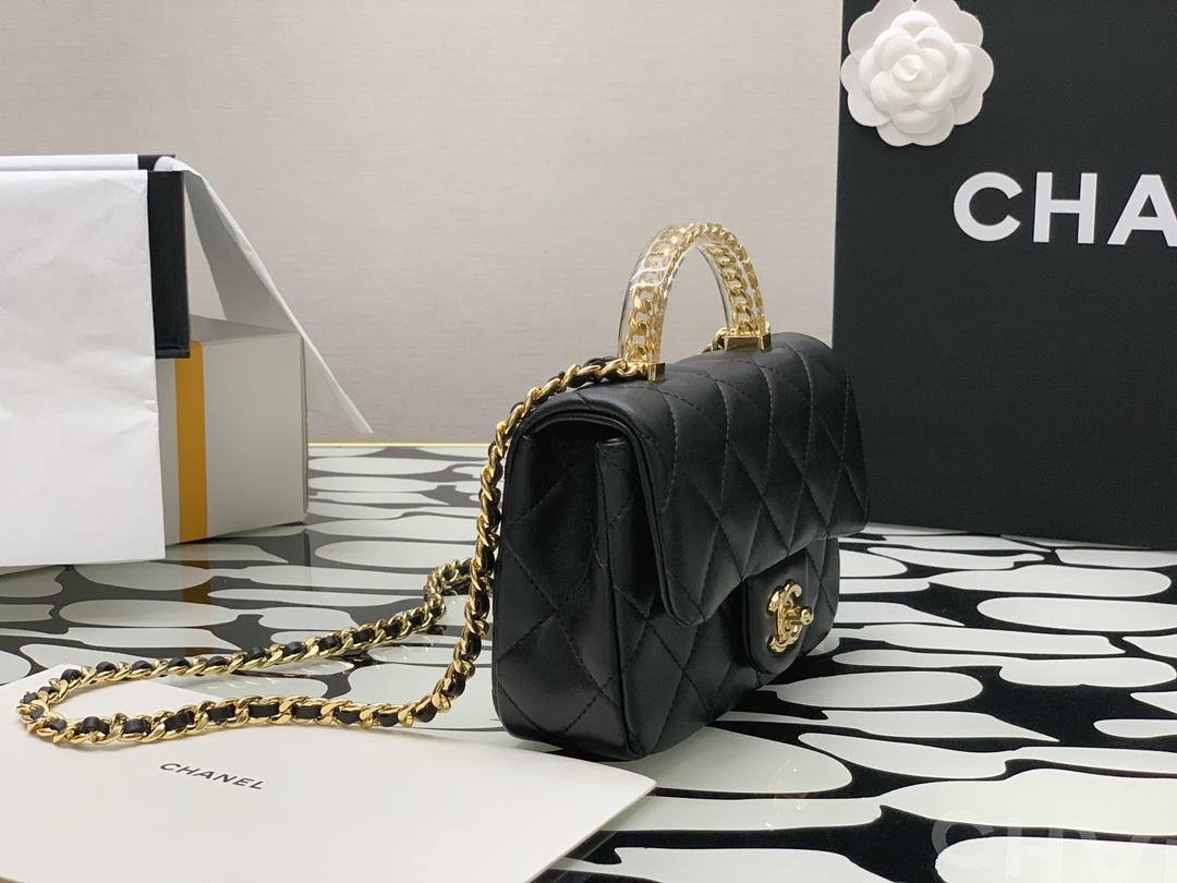 Ellebag’s 1:1 Replica of the Chanel 24S Transparent Handle Bags: A Fusion of Luxury and Innovation(2025 June Updated)-Best Quality Fake Louis Vuitton Bag Online Store, Replica designer bag ru