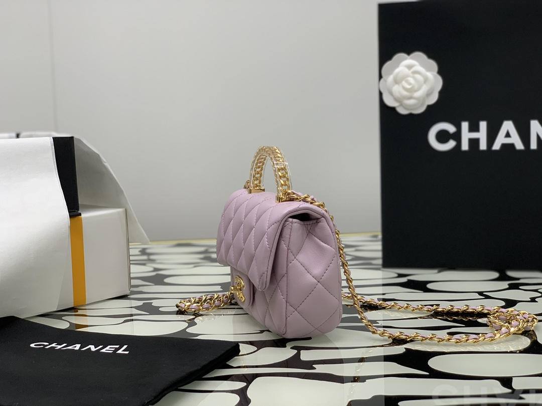 Ellebag’s 1:1 Replica of the Chanel 24S Transparent Handle Bags: A Fusion of Luxury and Innovation(2025 June Updated)-Best Quality Fake Louis Vuitton Bag Online Store, Replica designer bag ru