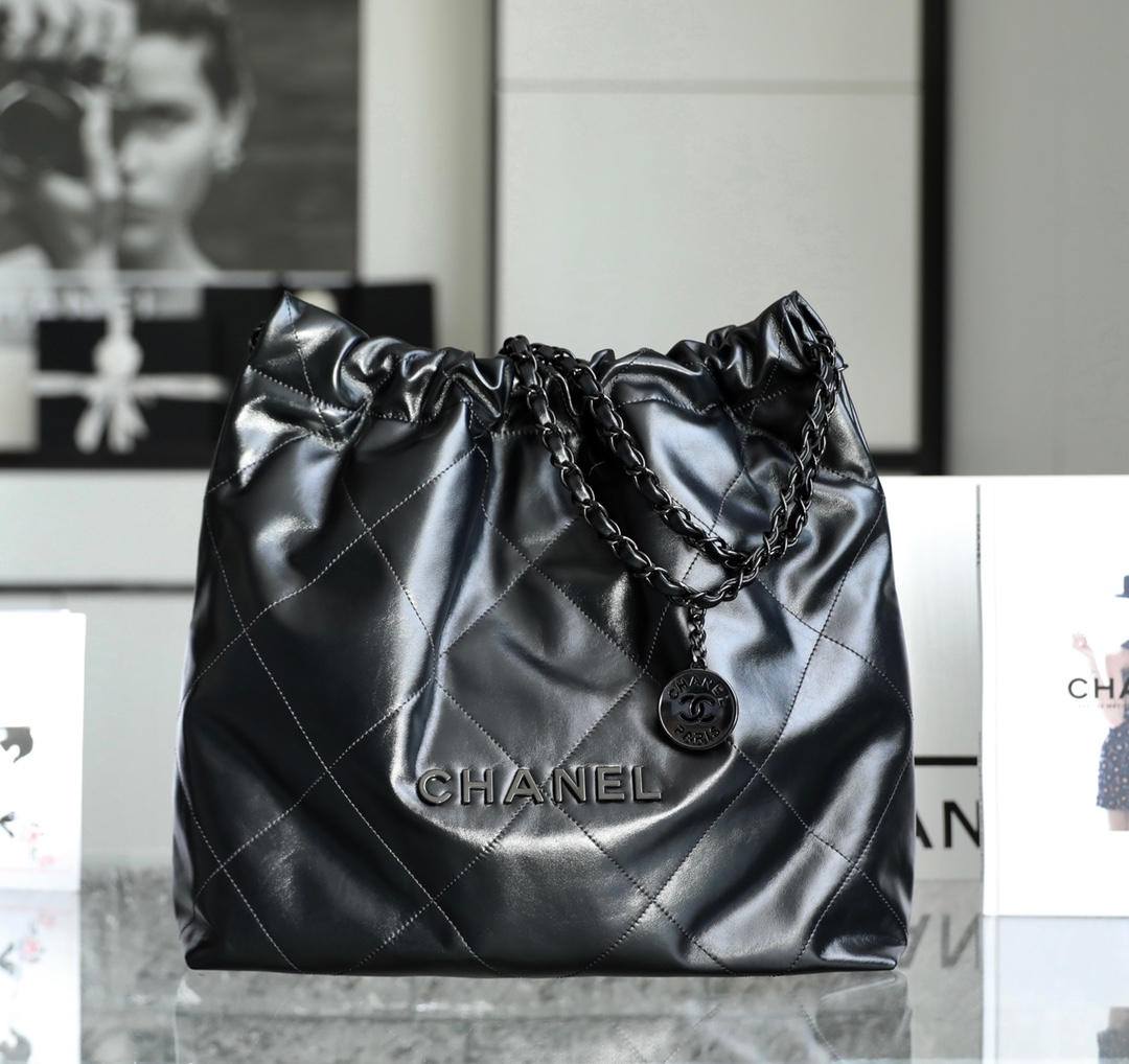 Ellebag’s 1:1 Replica of the Chanel So Black 22 Bag: A Masterpiece of Modern Luxury(2025 July Updated)-Loja online de bolsa Louis Vuitton falsa de melhor qualidade, bolsa de designer de réplica ru