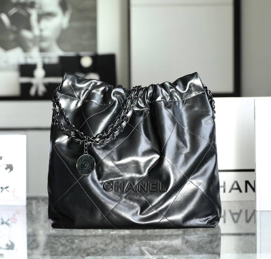 Ellebag’s 1:1 Replica of the Chanel So Black 22 Bag: A Masterpiece of Modern Luxury(2025 July Updated)-Loja online de bolsa Louis Vuitton falsa de melhor qualidade, bolsa de designer de réplica ru