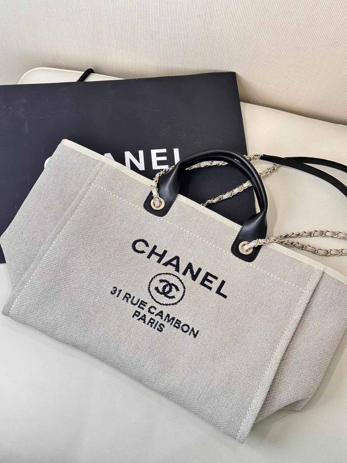 Ellebag’s 1:1 Replica of the Iconic Chanel 66941G Beach Tote: Mastering the Art of Craftsmanship(2025 July Updated)-Loja online de bolsa Louis Vuitton falsa de melhor qualidade, bolsa de designer de réplica ru