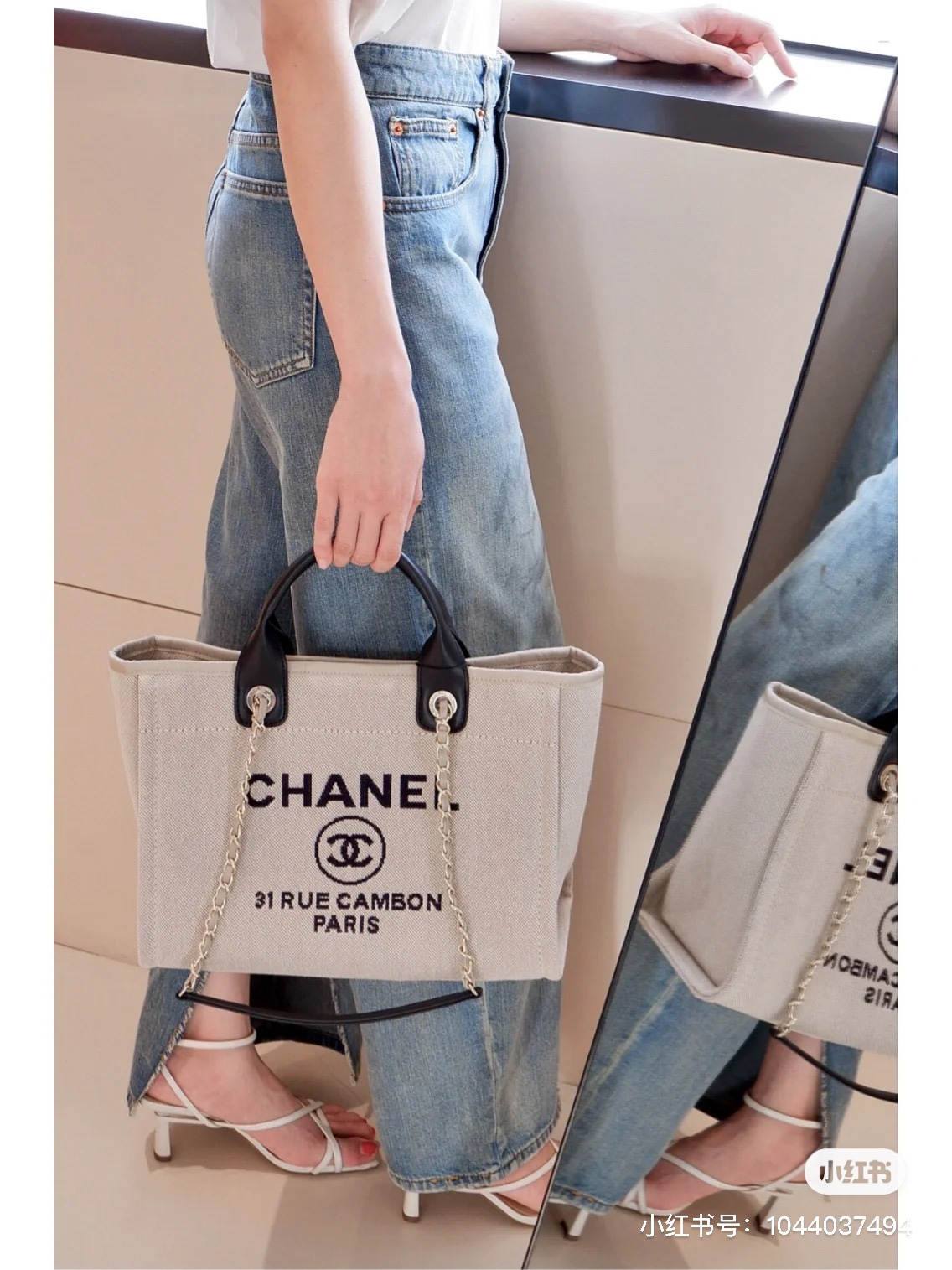 Ellebag’s 1:1 Replica of the Iconic Chanel 66941G Beach Tote: Mastering the Art of Craftsmanship(2025 July Updated)-Loja online de bolsa Louis Vuitton falsa de melhor qualidade, bolsa de designer de réplica ru