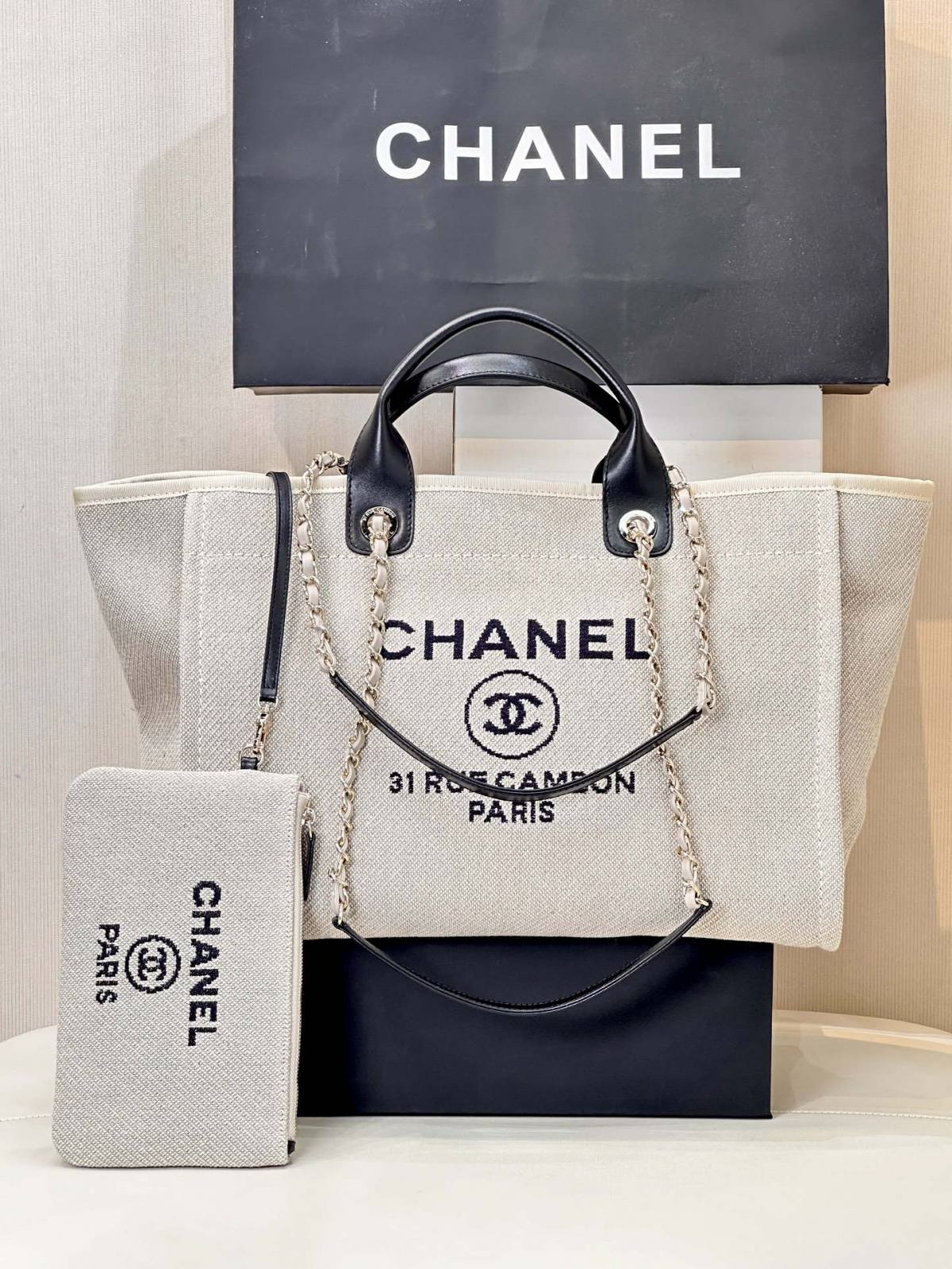 Ellebag’s 1:1 Replica of the Iconic Chanel 66941G Beach Tote: Mastering the Art of Craftsmanship(2025 July Updated)-Loja online de bolsa Louis Vuitton falsa de melhor qualidade, bolsa de designer de réplica ru