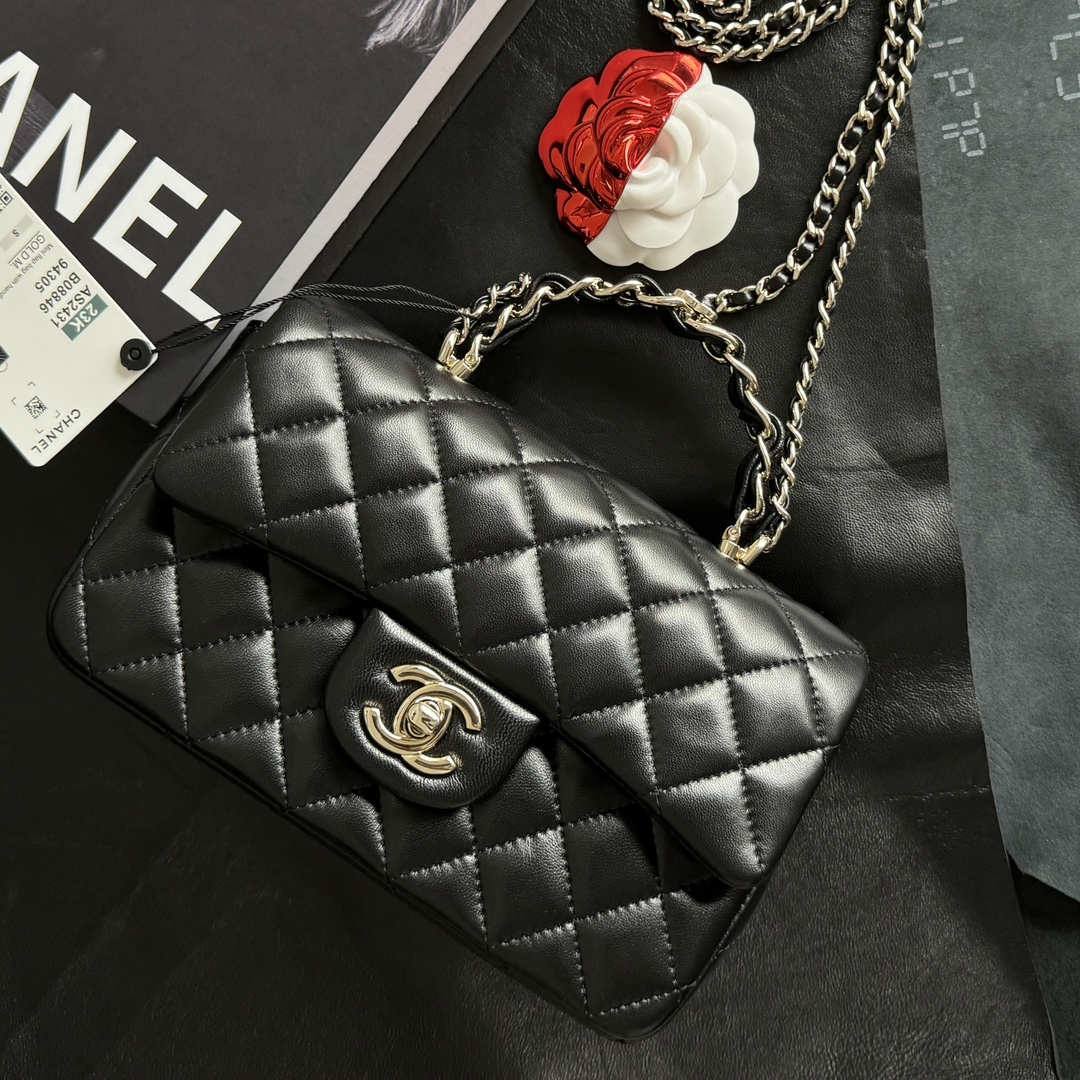 Ellebag’s 1:1 Replication of the Classic Chanel CF Mini Handbag: A Blend of Elegance and Functionality(2025 July Updated)-Paras laatu väärennetty Louis Vuitton laukku verkkokauppa, replika suunnittelija laukku ru